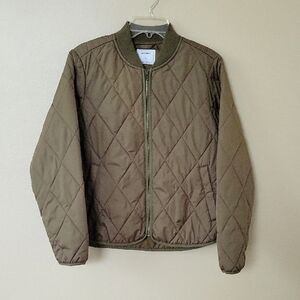 Old Navy Olive Green Quilted Puffer Jacket